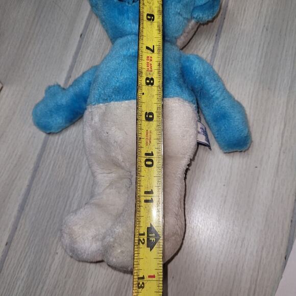 Vintage Peyo 1981 Smurf Doll Plush Lot Of 2 Saturday Morning Cartoons - Picture 4 of 6